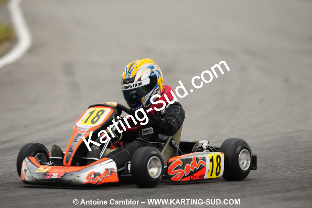 24/10/2010 : 2ème manche du Trophée Vincent Sanchez à Lavelanet (photos Antoine Camblor) 2010 — karting