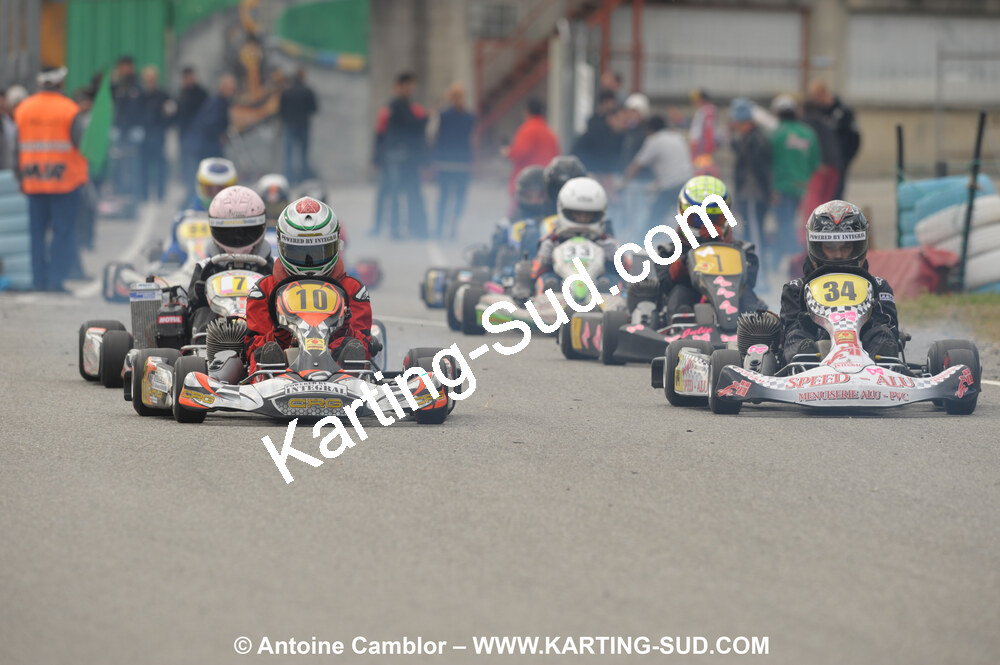 24/10/2010 : 2ème manche du Trophée Vincent Sanchez à Lavelanet (photos Antoine Camblor) 2010 — karting