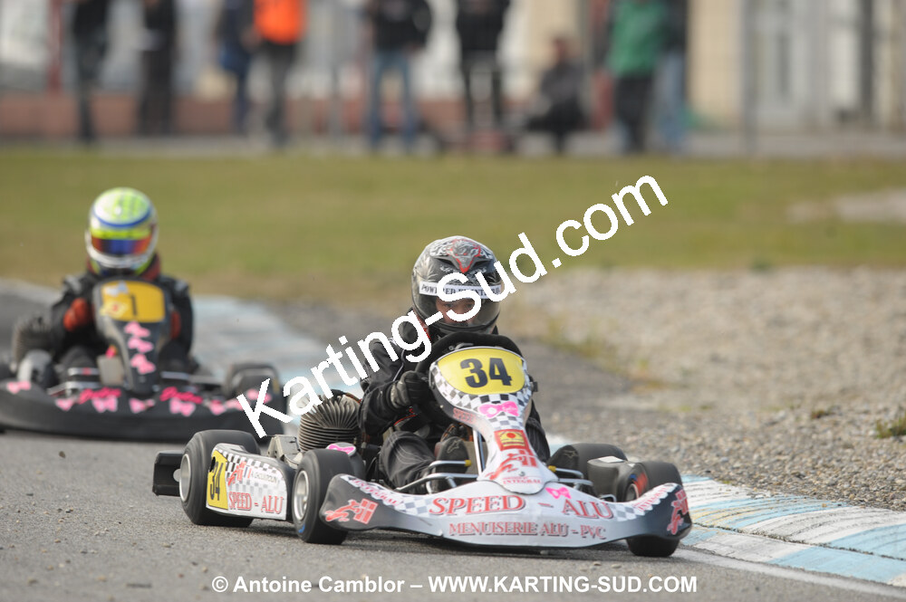 24/10/2010 : 2ème manche du Trophée Vincent Sanchez à Lavelanet (photos Antoine Camblor) 2010 — karting