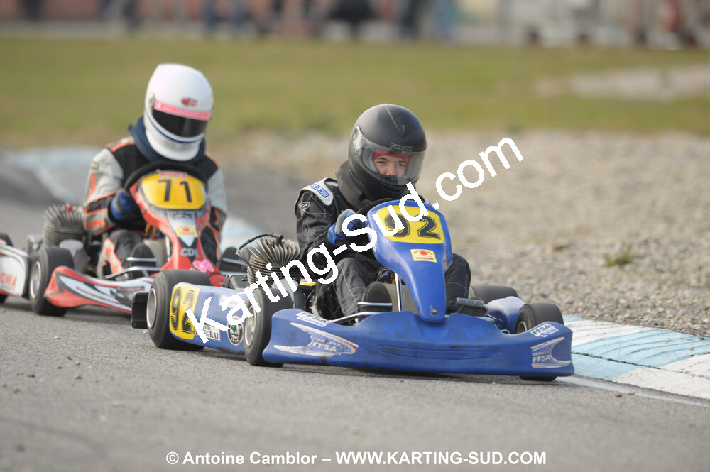24/10/2010 : 2ème manche du Trophée Vincent Sanchez à Lavelanet (photos Antoine Camblor) 2010 — karting