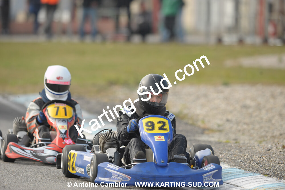 24/10/2010 : 2ème manche du Trophée Vincent Sanchez à Lavelanet (photos Antoine Camblor) 2010 — karting