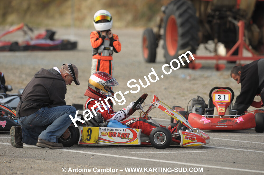 24/10/2010 : 2ème manche du Trophée Vincent Sanchez à Lavelanet (photos Antoine Camblor) 2010 — karting