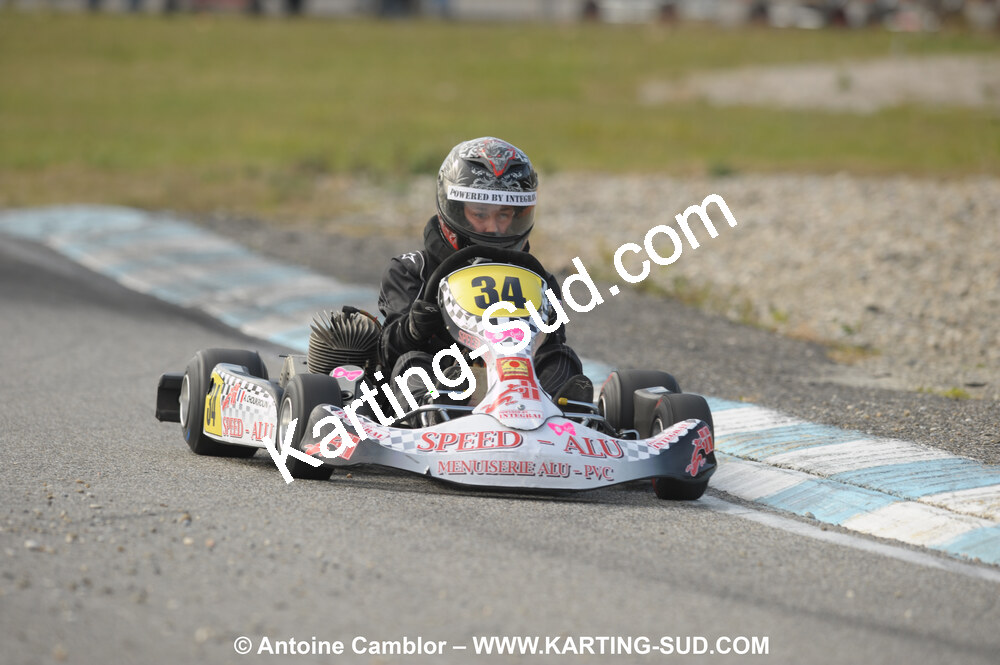 24/10/2010 : 2ème manche du Trophée Vincent Sanchez à Lavelanet (photos Antoine Camblor) 2010 — karting