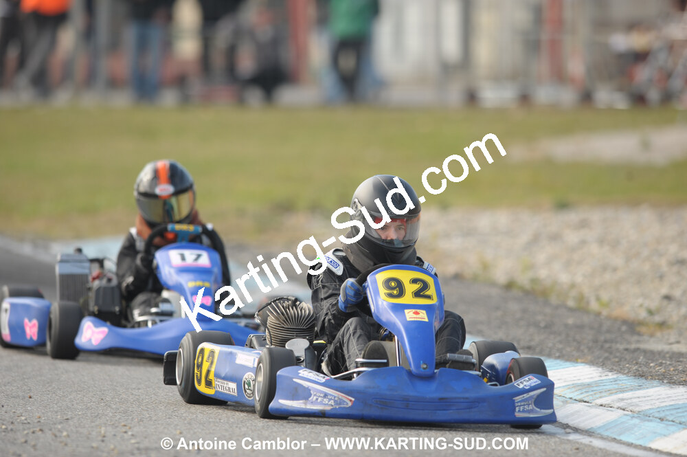 24/10/2010 : 2ème manche du Trophée Vincent Sanchez à Lavelanet (photos Antoine Camblor) 2010 — karting