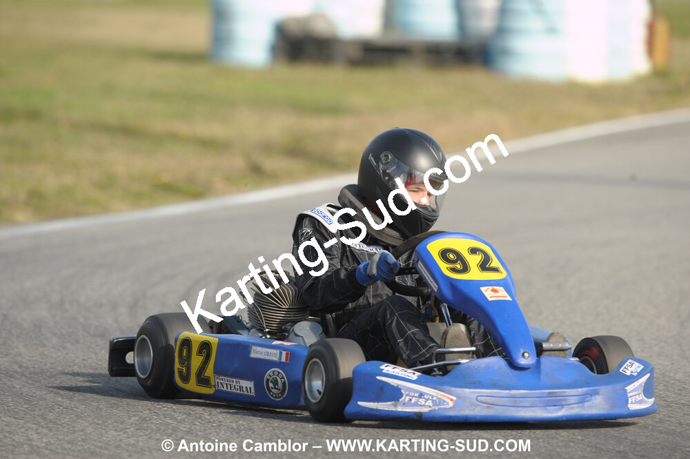 24/10/2010 : 2ème manche du Trophée Vincent Sanchez à Lavelanet (photos Antoine Camblor) 2010 — karting