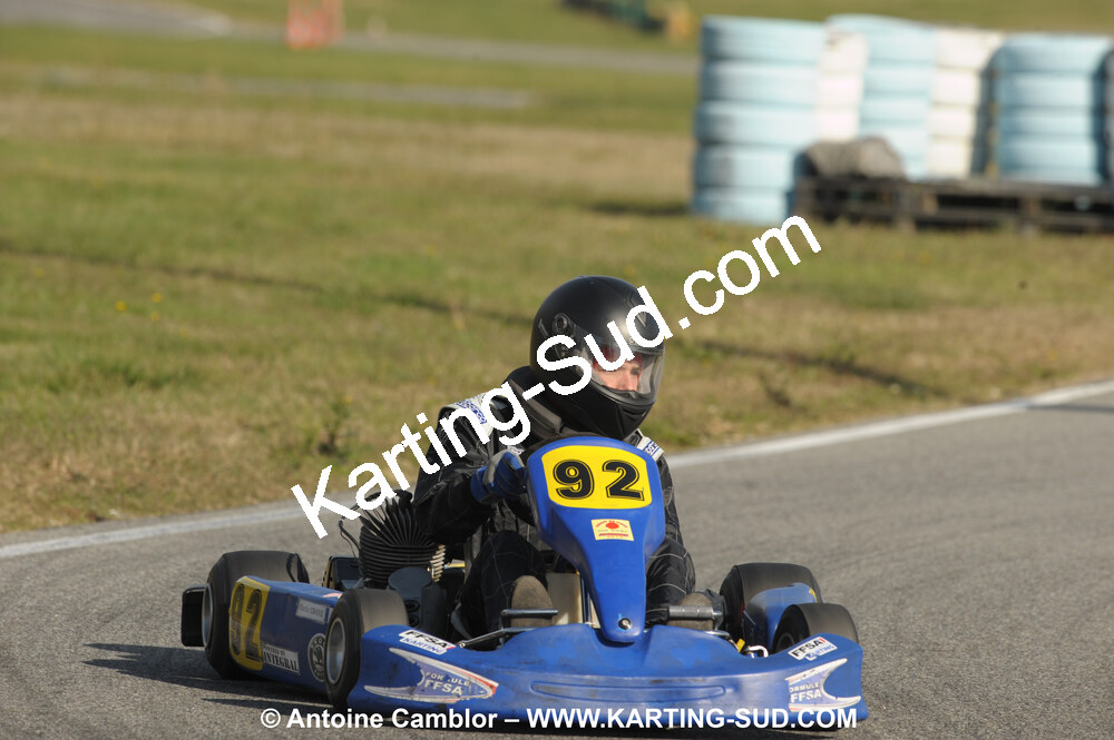24/10/2010 : 2ème manche du Trophée Vincent Sanchez à Lavelanet (photos Antoine Camblor) 2010 — karting