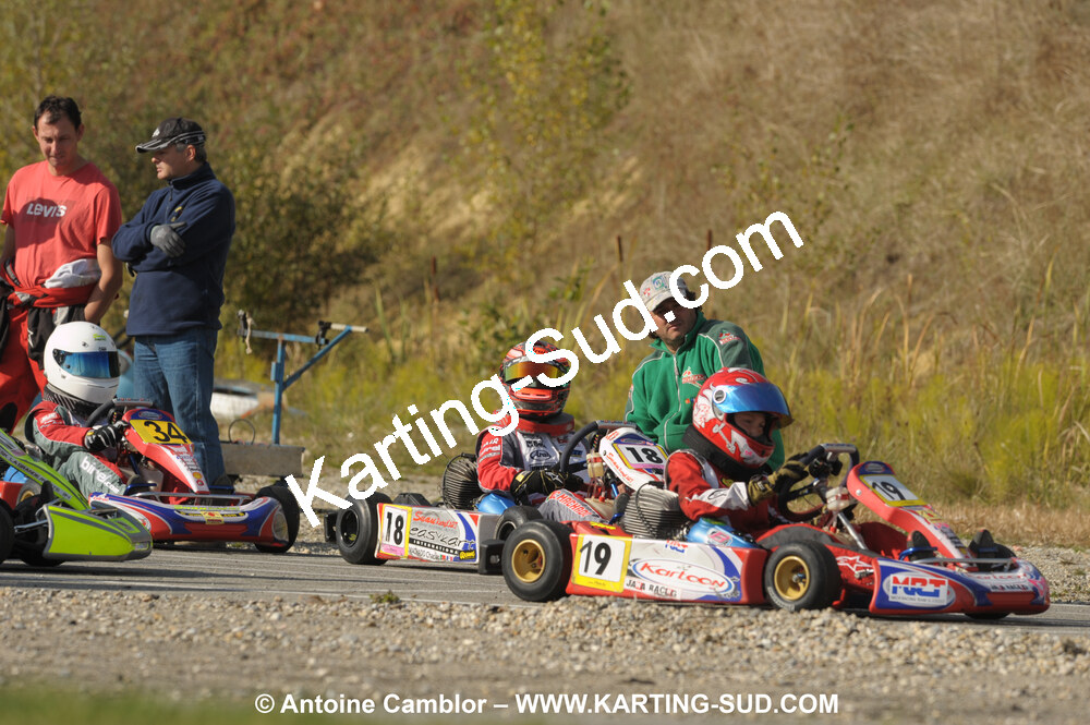 24/10/2010 : 2ème manche du Trophée Vincent Sanchez à Lavelanet (photos Antoine Camblor) 2010 — karting