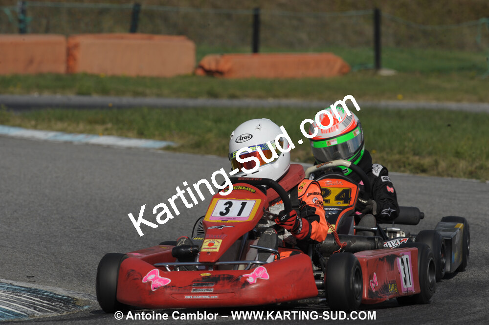 24/10/2010 : 2ème manche du Trophée Vincent Sanchez à Lavelanet (photos Antoine Camblor) 2010 — karting
