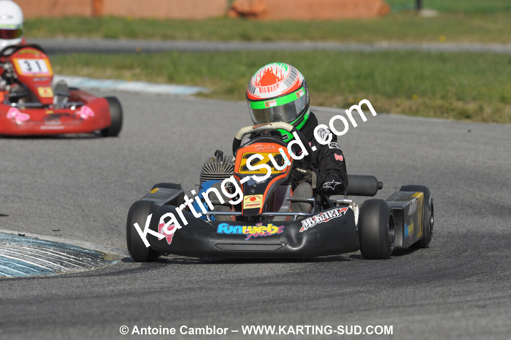 24/10/2010 : 2ème manche du Trophée Vincent Sanchez à Lavelanet (photos Antoine Camblor) 2010 — karting