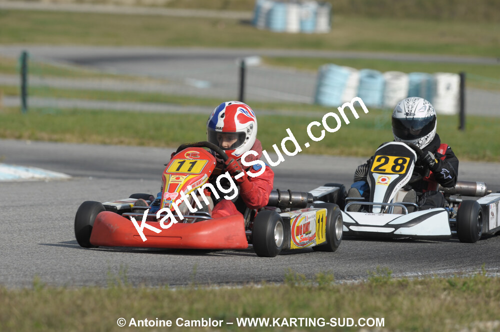 24/10/2010 : 2ème manche du Trophée Vincent Sanchez à Lavelanet (photos Antoine Camblor) 2010 — karting