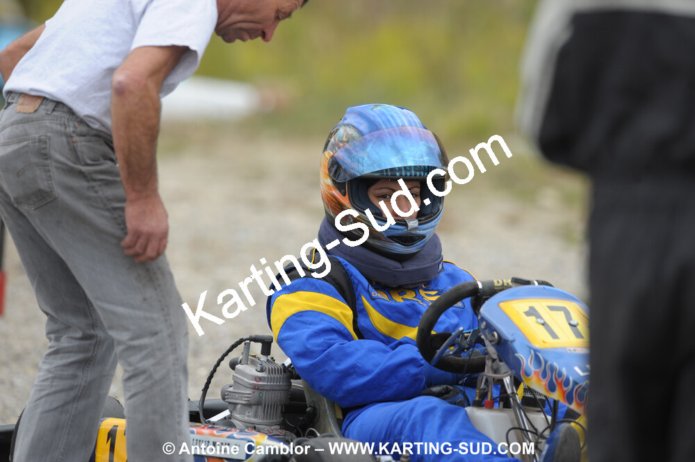 24/10/2010 : 2ème manche du Trophée Vincent Sanchez à Lavelanet (photos Antoine Camblor) 2010 — karting