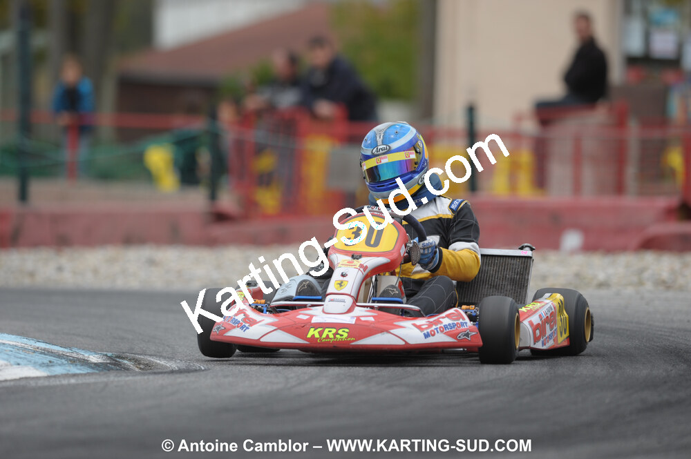 24/10/2010 : 2ème manche du Trophée Vincent Sanchez à Lavelanet (photos Antoine Camblor) 2010 — karting