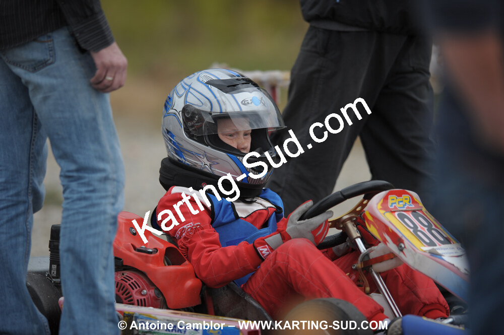 24/10/2010 : 2ème manche du Trophée Vincent Sanchez à Lavelanet (photos Antoine Camblor) 2010 — karting