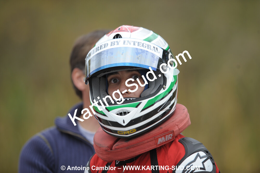 24/10/2010 : 2ème manche du Trophée Vincent Sanchez à Lavelanet (photos Antoine Camblor) 2010 — karting