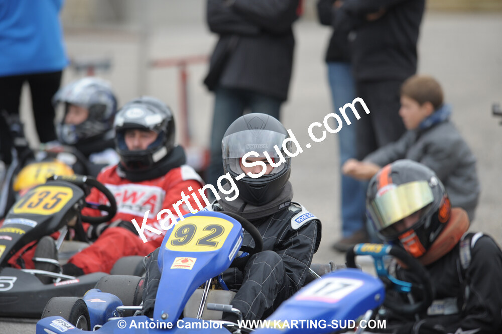 24/10/2010 : 2ème manche du Trophée Vincent Sanchez à Lavelanet (photos Antoine Camblor) 2010 — karting