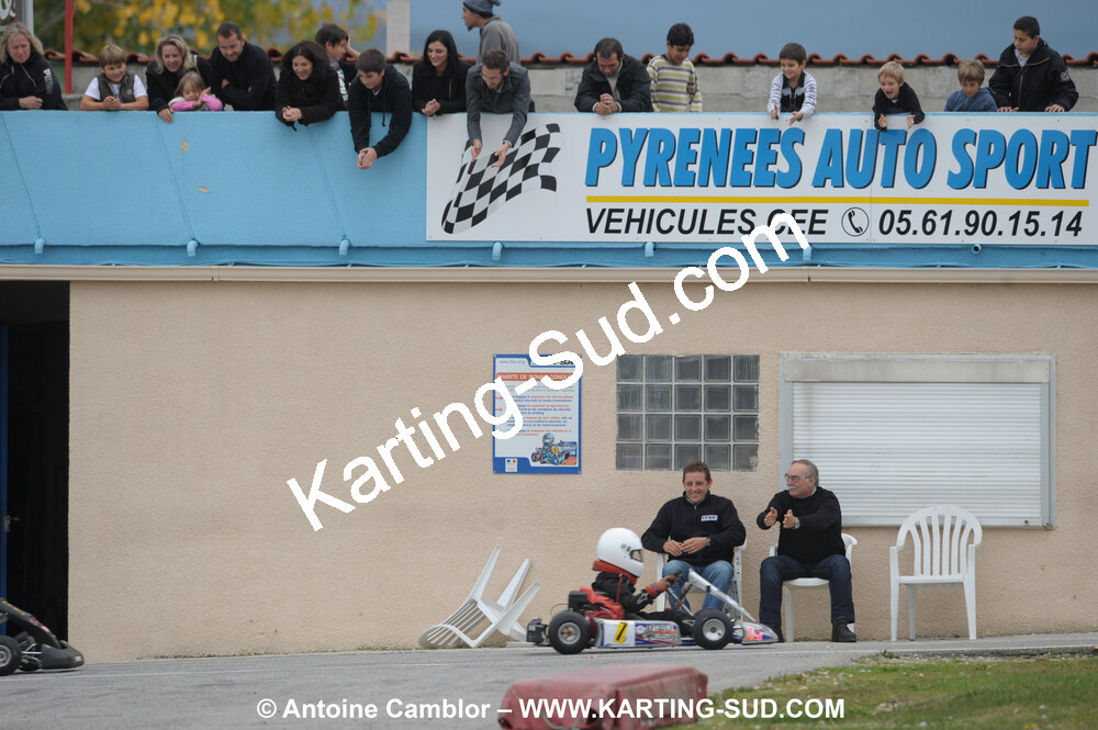 24/10/2010 : 2ème manche du Trophée Vincent Sanchez à Lavelanet (photos Antoine Camblor) 2010 — karting