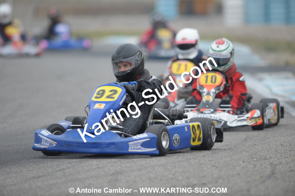 24/10/2010 : 2ème manche du Trophée Vincent Sanchez à Lavelanet (photos Antoine Camblor) 2010 — karting