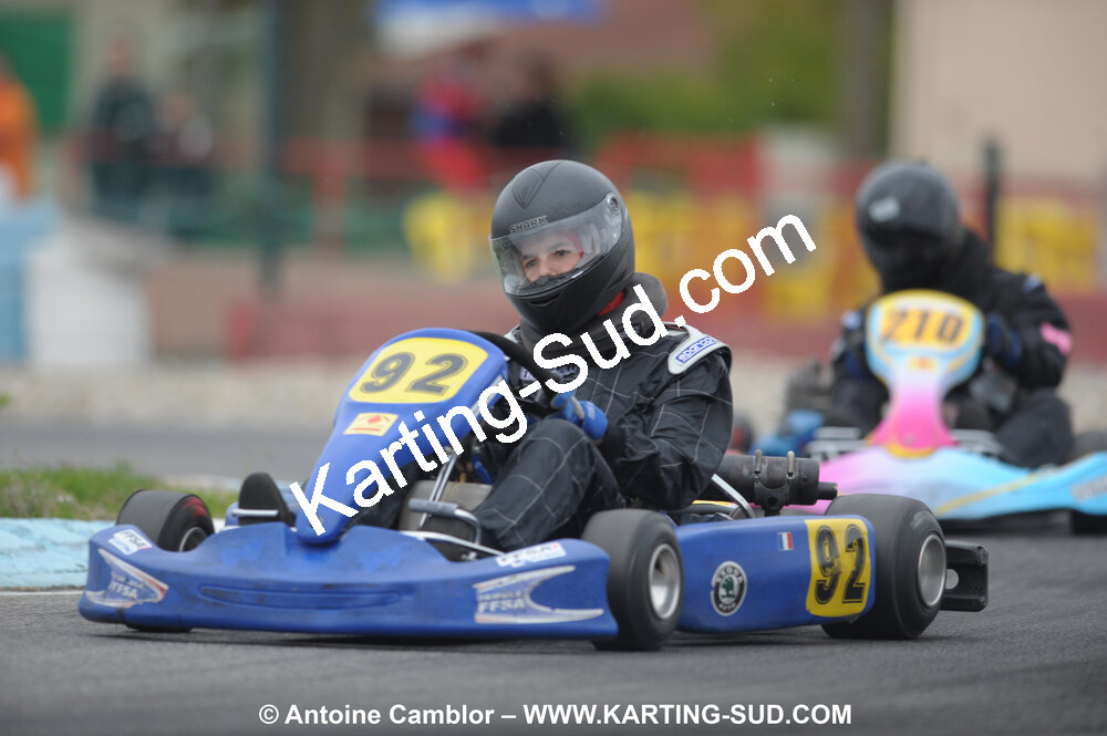24/10/2010 : 2ème manche du Trophée Vincent Sanchez à Lavelanet (photos Antoine Camblor) 2010 — karting