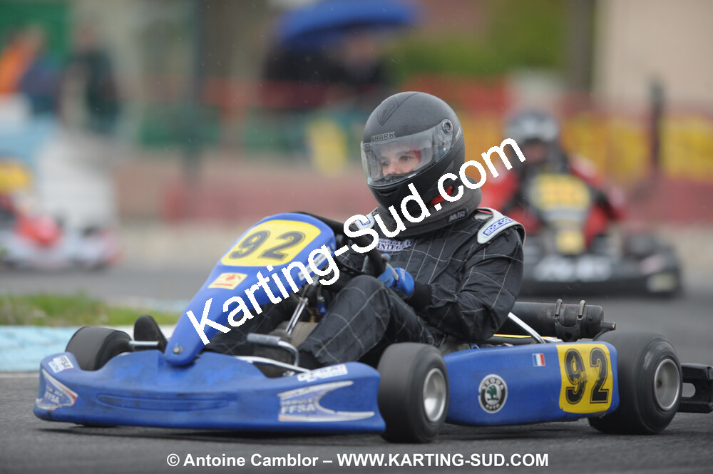 24/10/2010 : 2ème manche du Trophée Vincent Sanchez à Lavelanet (photos Antoine Camblor) 2010 — karting
