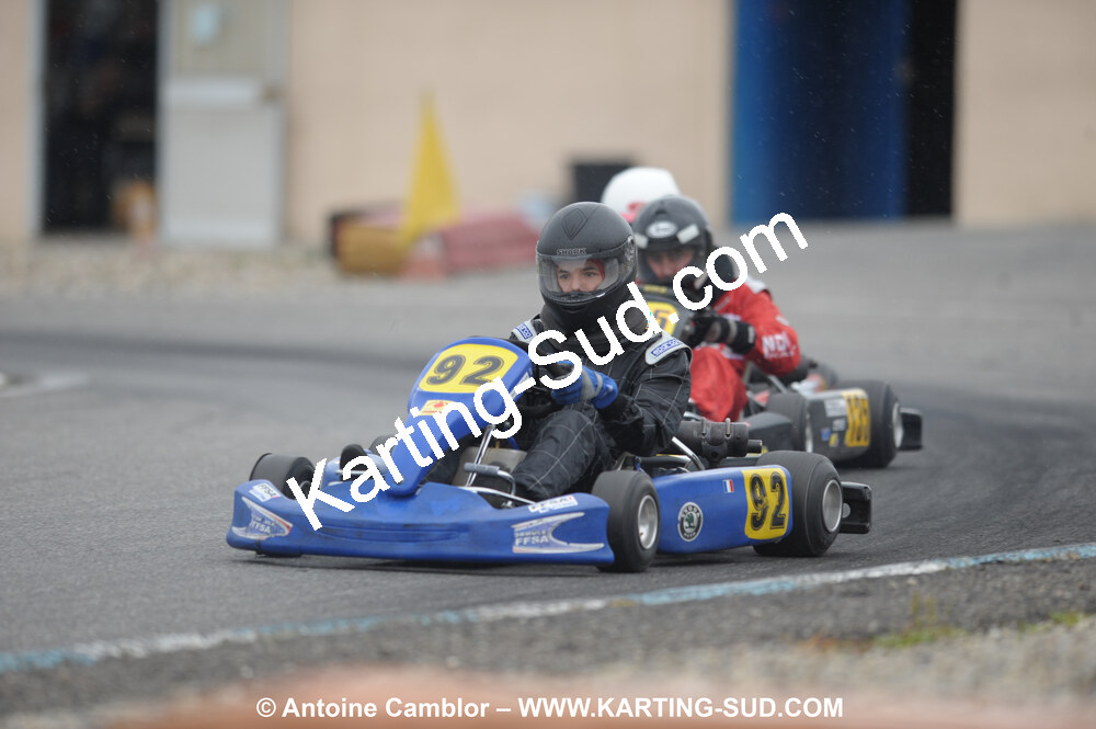 24/10/2010 : 2ème manche du Trophée Vincent Sanchez à Lavelanet (photos Antoine Camblor) 2010 — karting