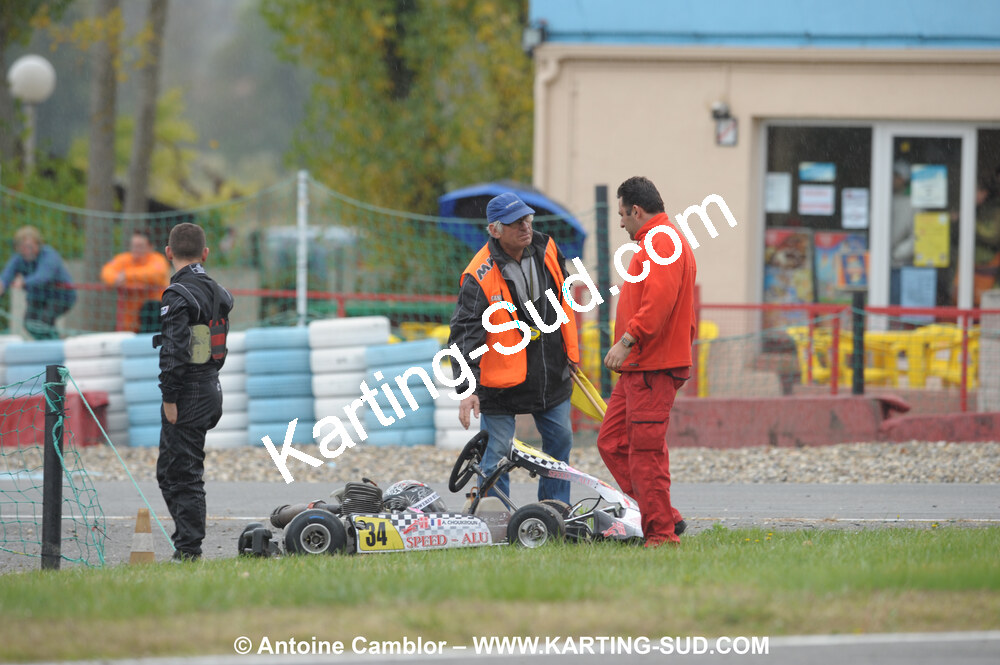 24/10/2010 : 2ème manche du Trophée Vincent Sanchez à Lavelanet (photos Antoine Camblor) 2010 — karting