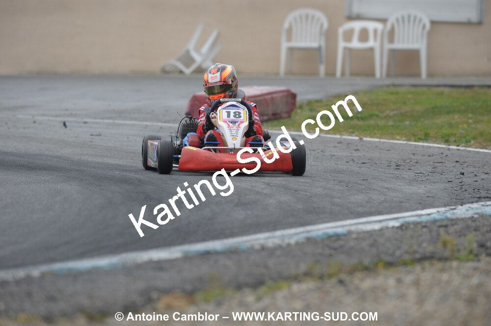 24/10/2010 : 2ème manche du Trophée Vincent Sanchez à Lavelanet (photos Antoine Camblor) 2010 — karting