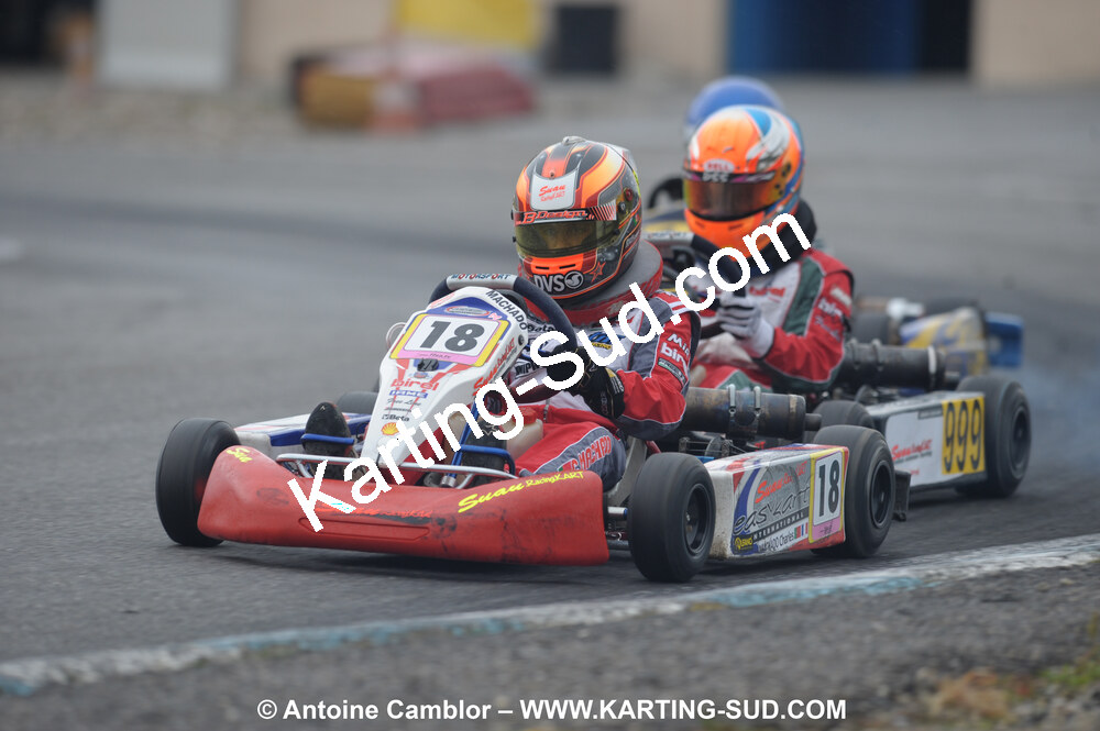 24/10/2010 : 2ème manche du Trophée Vincent Sanchez à Lavelanet (photos Antoine Camblor) 2010 — karting