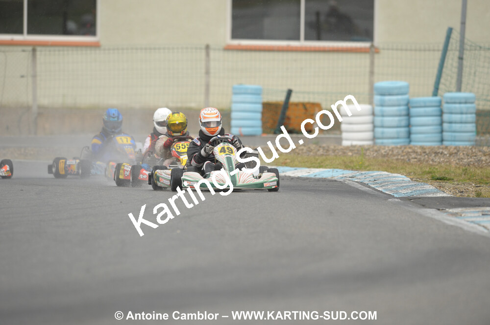 24/10/2010 : 2ème manche du Trophée Vincent Sanchez à Lavelanet (photos Antoine Camblor) 2010 — karting