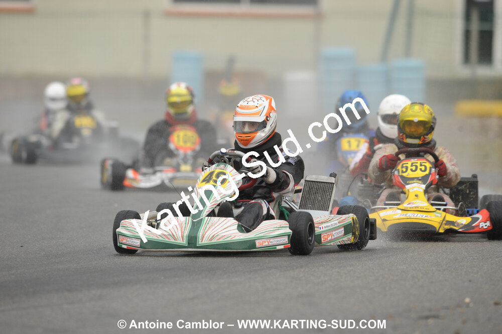 24/10/2010 : 2ème manche du Trophée Vincent Sanchez à Lavelanet (photos Antoine Camblor) 2010 — karting