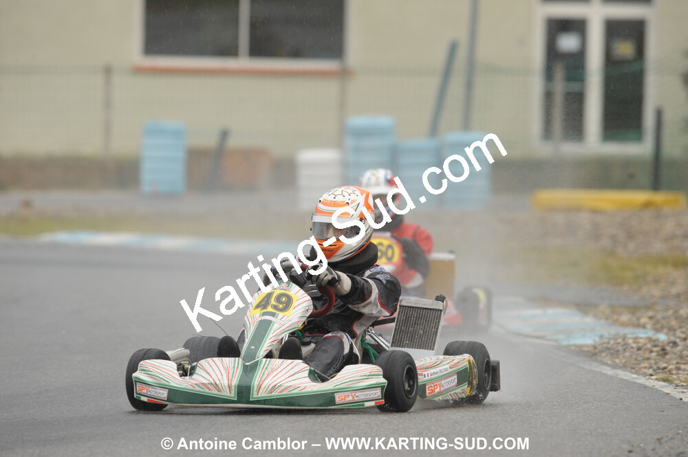 24/10/2010 : 2ème manche du Trophée Vincent Sanchez à Lavelanet (photos Antoine Camblor) 2010 — karting