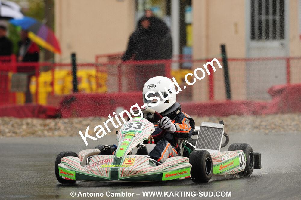 24/10/2010 : 2ème manche du Trophée Vincent Sanchez à Lavelanet (photos Antoine Camblor) 2010 — karting