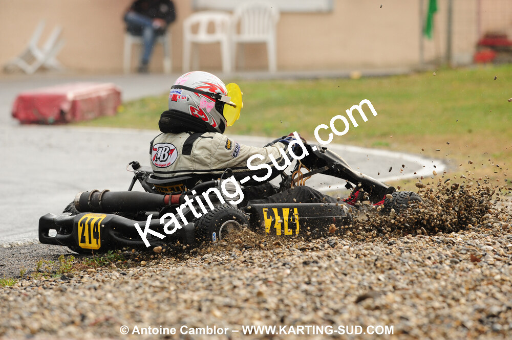 24/10/2010 : 2ème manche du Trophée Vincent Sanchez à Lavelanet (photos Antoine Camblor) 2010 — karting