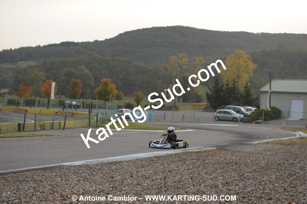 24/10/2010 : 2ème manche du Trophée Vincent Sanchez à Lavelanet (photos Antoine Camblor) 2010 — karting
