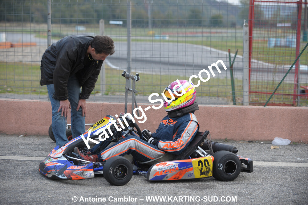 24/10/2010 : 2ème manche du Trophée Vincent Sanchez à Lavelanet (photos Antoine Camblor) 2010 — karting