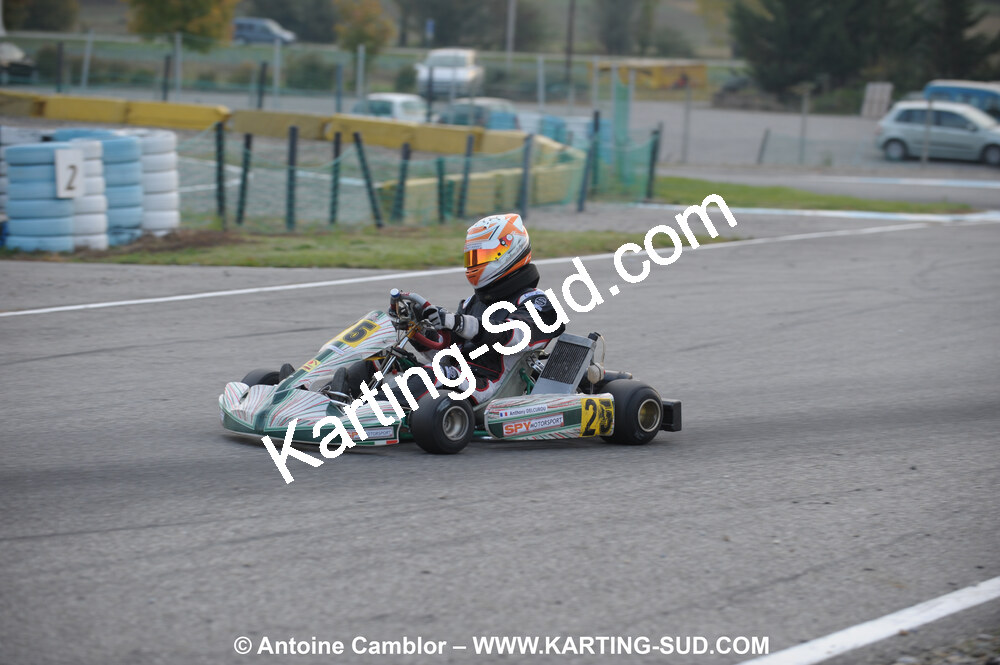 24/10/2010 : 2ème manche du Trophée Vincent Sanchez à Lavelanet (photos Antoine Camblor) 2010 — karting