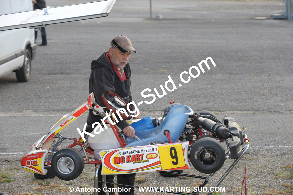 24/10/2010 : 2ème manche du Trophée Vincent Sanchez à Lavelanet (photos Antoine Camblor) 2010 — karting