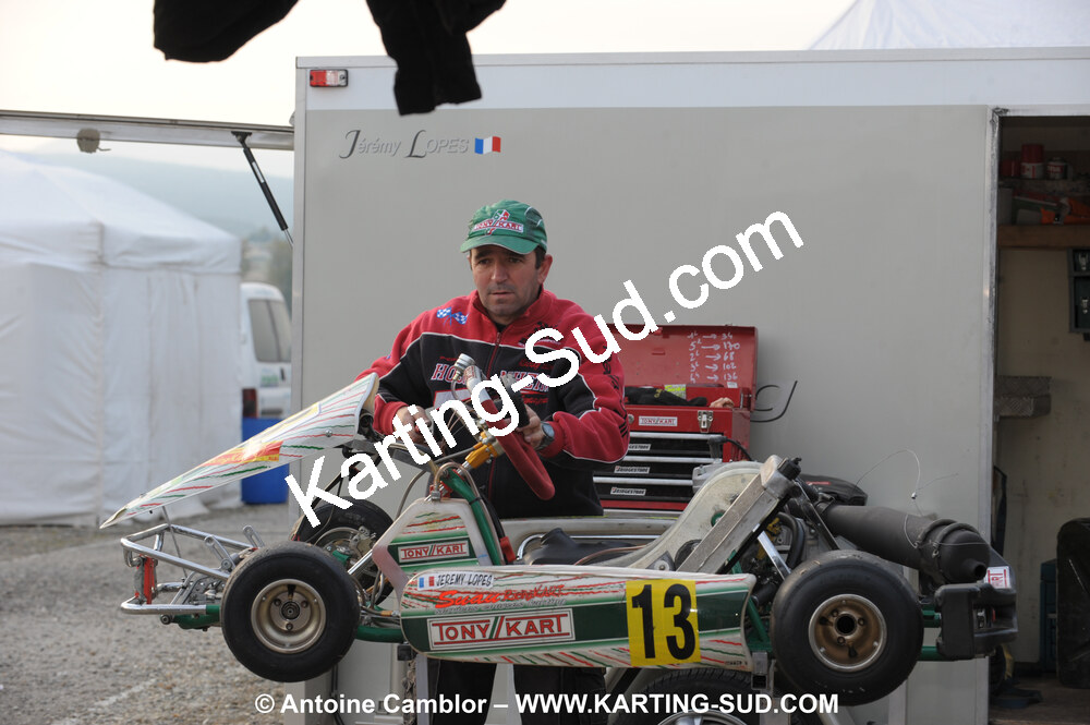 24/10/2010 : 2ème manche du Trophée Vincent Sanchez à Lavelanet (photos Antoine Camblor) 2010 — karting