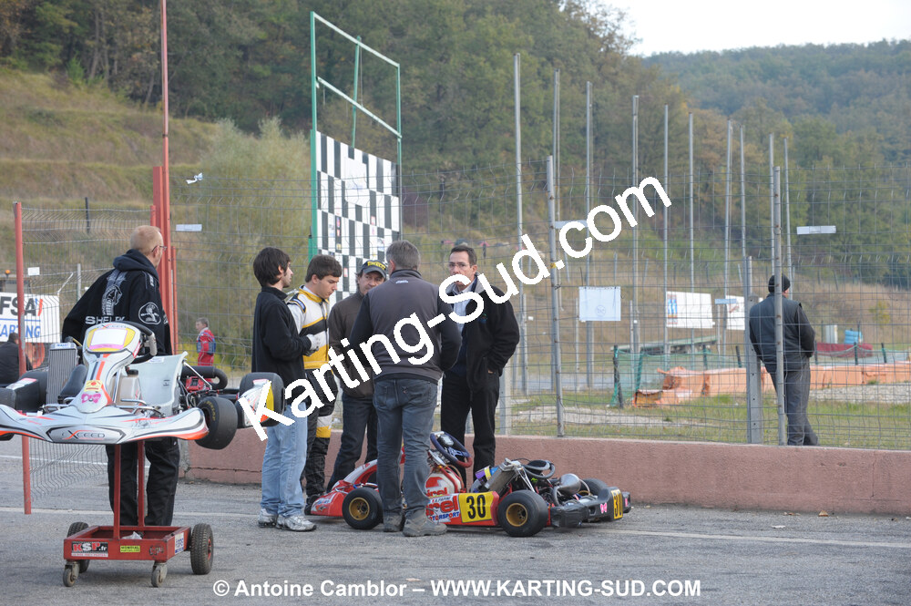 24/10/2010 : 2ème manche du Trophée Vincent Sanchez à Lavelanet (photos Antoine Camblor) 2010 — karting