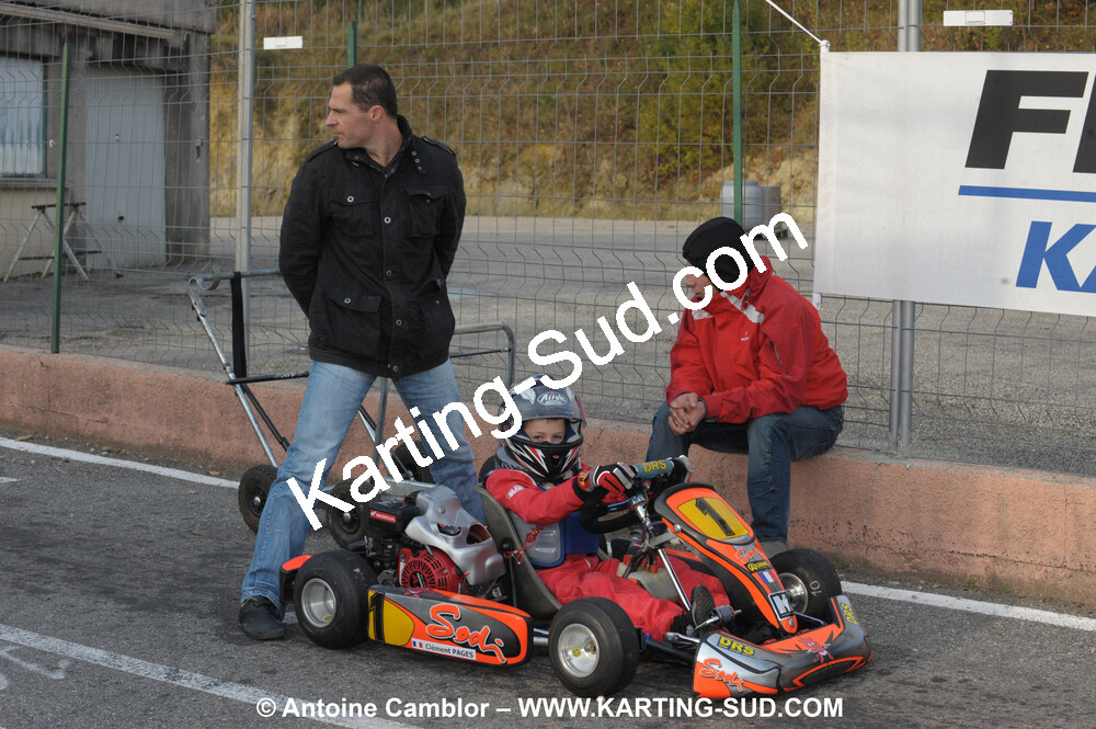 24/10/2010 : 2ème manche du Trophée Vincent Sanchez à Lavelanet (photos Antoine Camblor) 2010 — karting