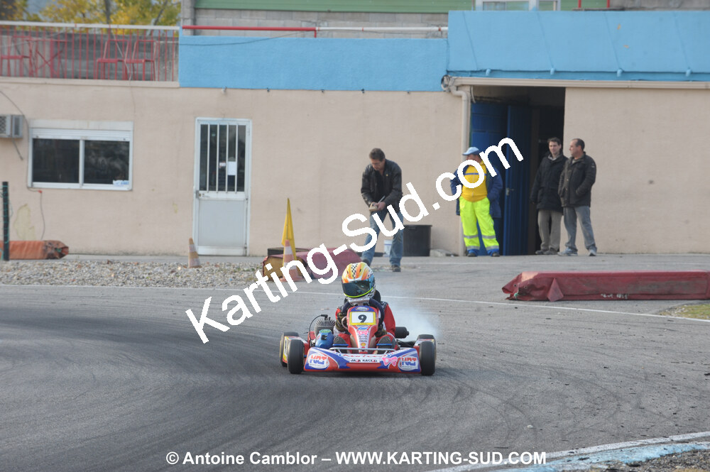 24/10/2010 : 2ème manche du Trophée Vincent Sanchez à Lavelanet (photos Antoine Camblor) 2010 — karting