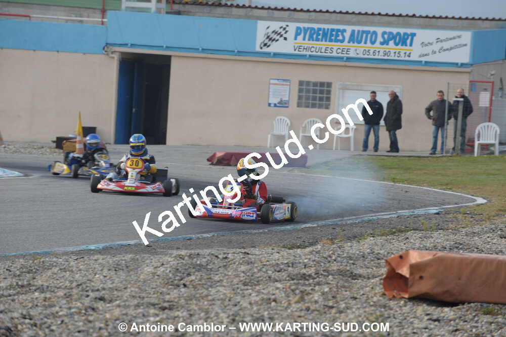 24/10/2010 : 2ème manche du Trophée Vincent Sanchez à Lavelanet (photos Antoine Camblor) 2010 — karting