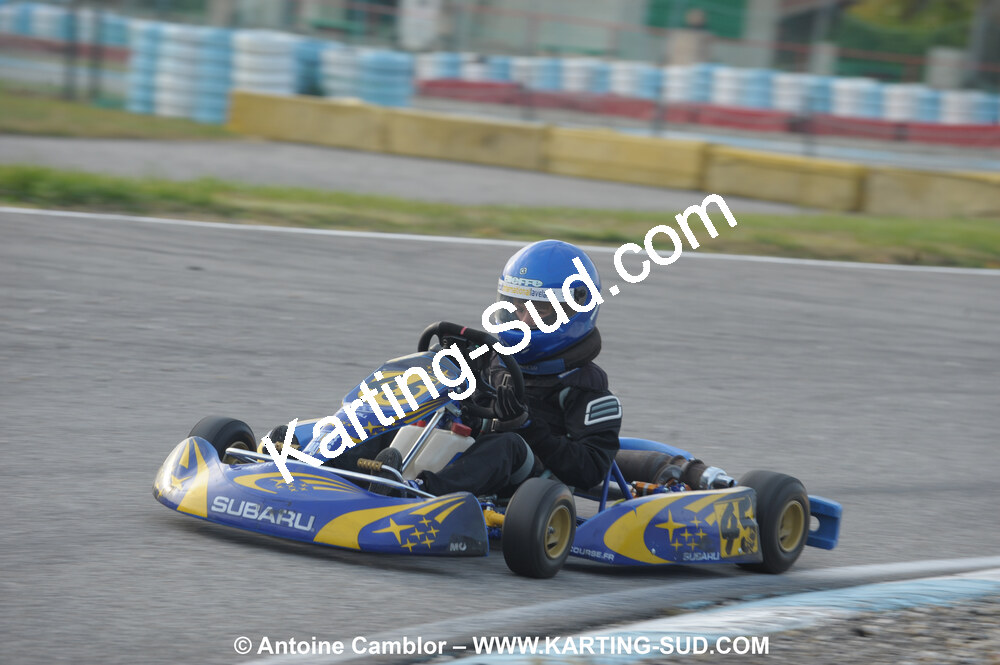 24/10/2010 : 2ème manche du Trophée Vincent Sanchez à Lavelanet (photos Antoine Camblor) 2010 — karting