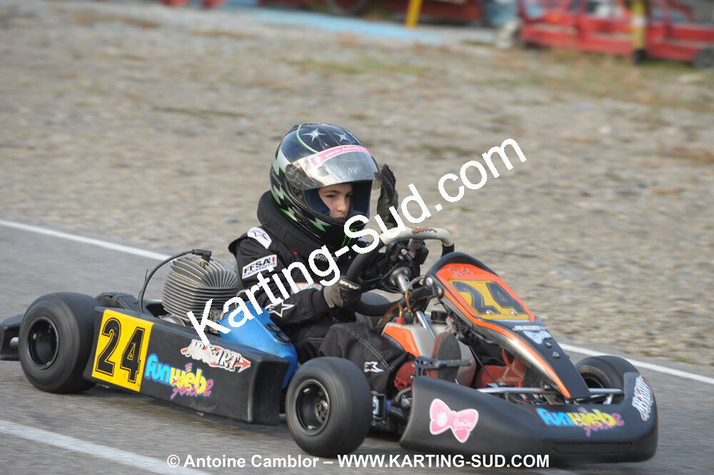 24/10/2010 : 2ème manche du Trophée Vincent Sanchez à Lavelanet (photos Antoine Camblor) 2010 — karting