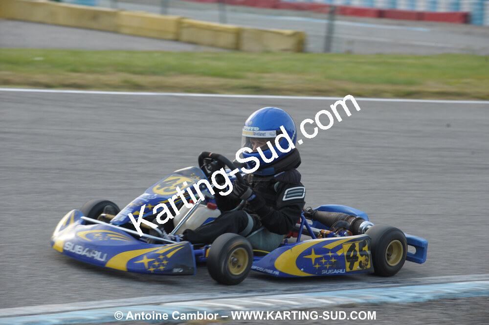 24/10/2010 : 2ème manche du Trophée Vincent Sanchez à Lavelanet (photos Antoine Camblor) 2010 — karting