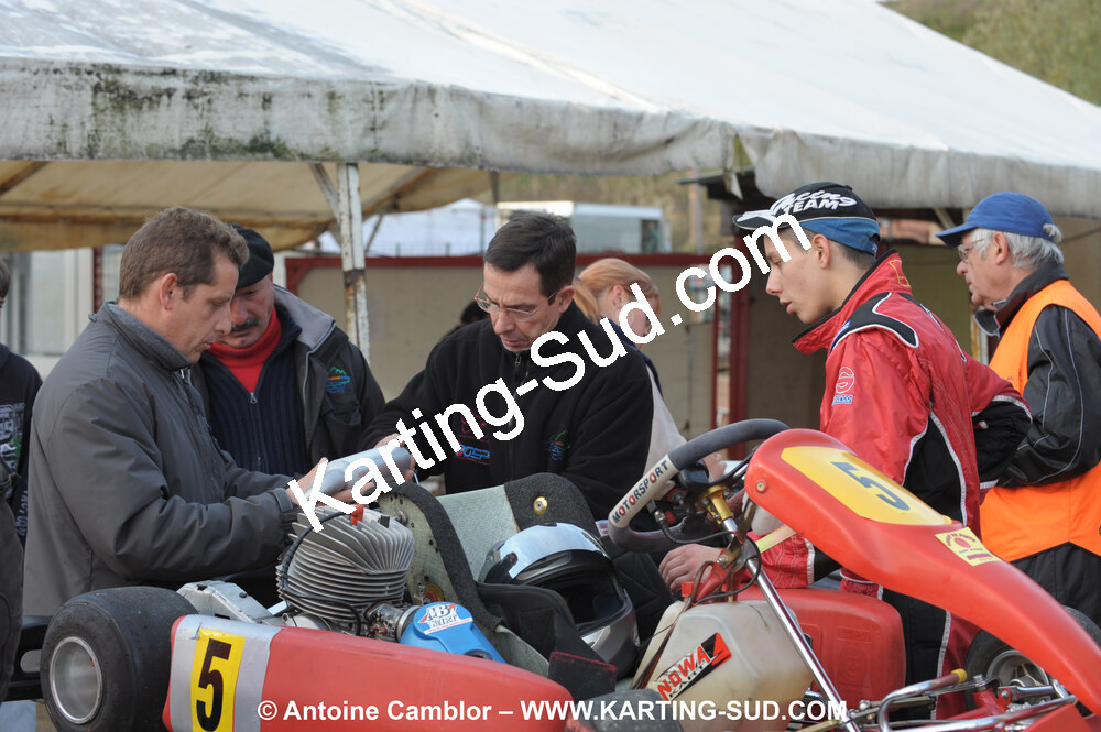24/10/2010 : 2ème manche du Trophée Vincent Sanchez à Lavelanet (photos Antoine Camblor) 2010 — karting