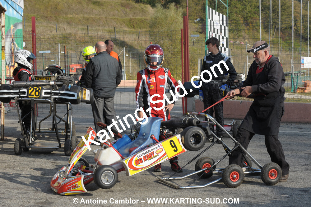 24/10/2010 : 2ème manche du Trophée Vincent Sanchez à Lavelanet (photos Antoine Camblor) 2010 — karting