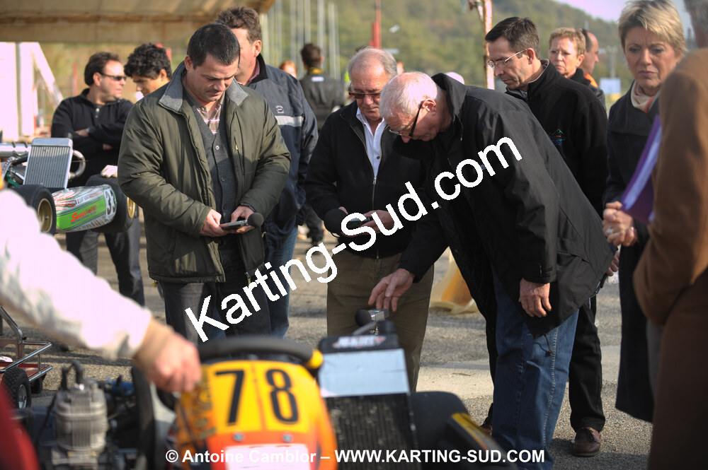 24/10/2010 : 2ème manche du Trophée Vincent Sanchez à Lavelanet (photos Antoine Camblor) 2010 — karting