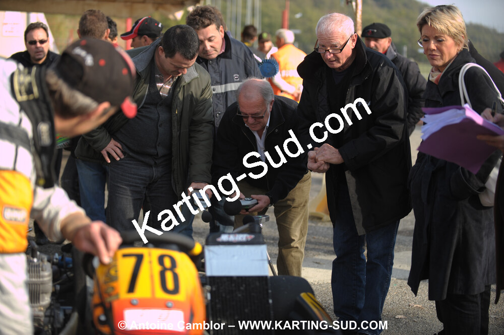 24/10/2010 : 2ème manche du Trophée Vincent Sanchez à Lavelanet (photos Antoine Camblor) 2010 — karting