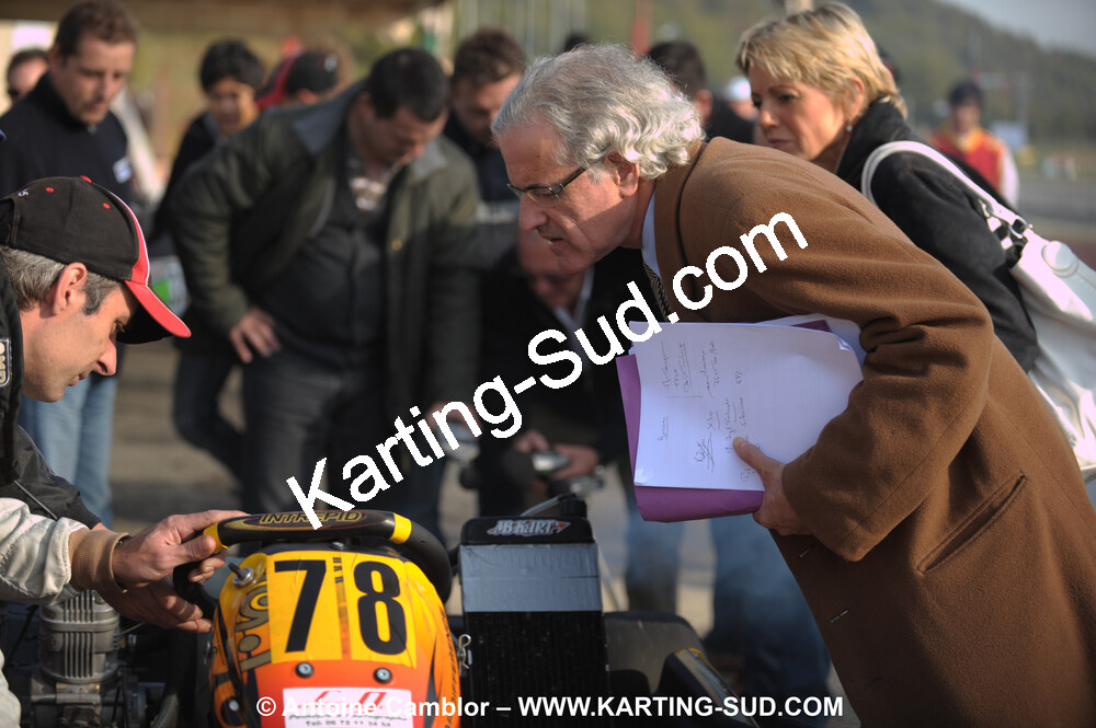 24/10/2010 : 2ème manche du Trophée Vincent Sanchez à Lavelanet (photos Antoine Camblor) 2010 — karting