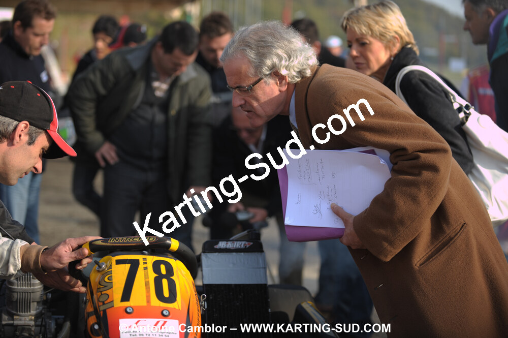 24/10/2010 : 2ème manche du Trophée Vincent Sanchez à Lavelanet (photos Antoine Camblor) 2010 — karting